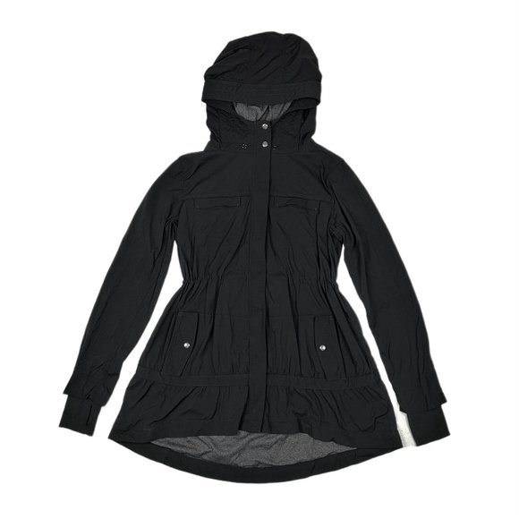 lululemon athletica Black Hooded Jacket - Picture 12 of 13